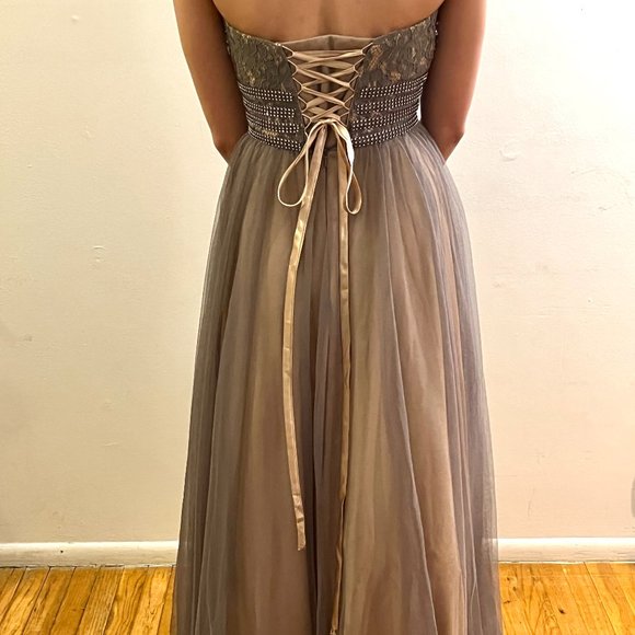 Blondie Nites by Stacy Sklar - strapless dress - Picture 2 of 4